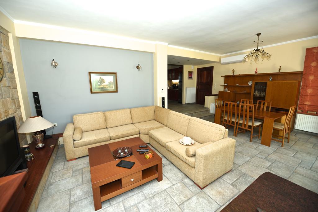 Antonia Beachfront Villa Lefkímmi Eksteriør billede