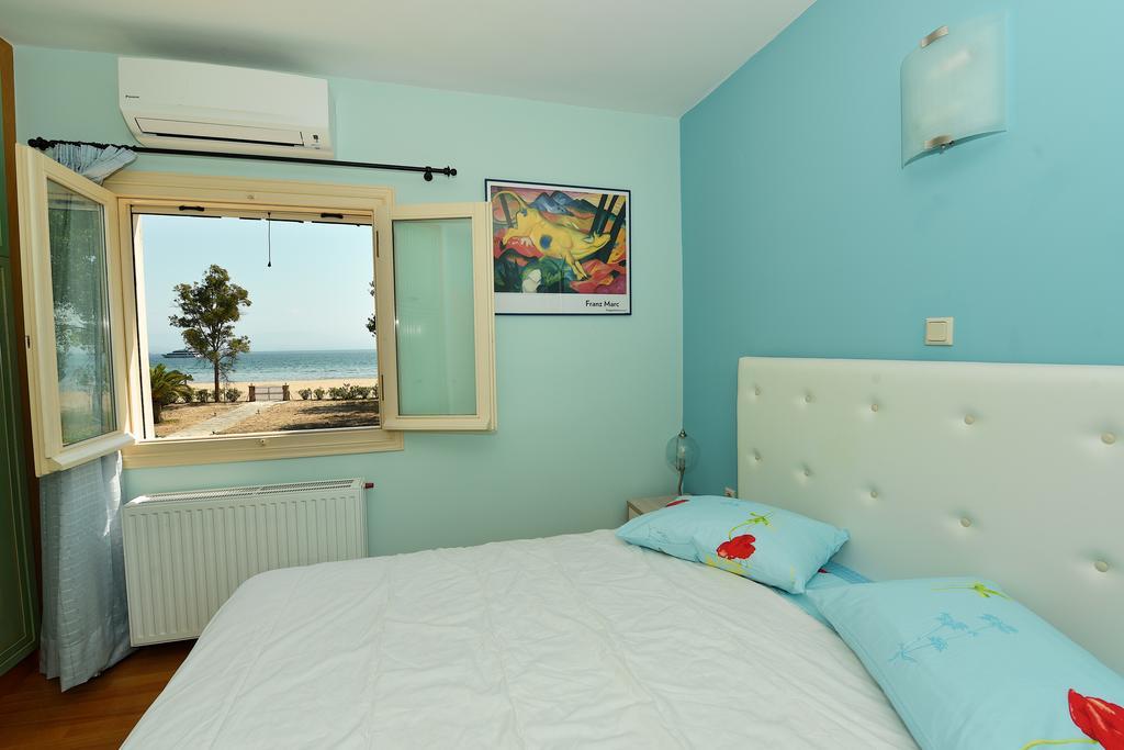 Antonia Beachfront Villa Lefkímmi Eksteriør billede