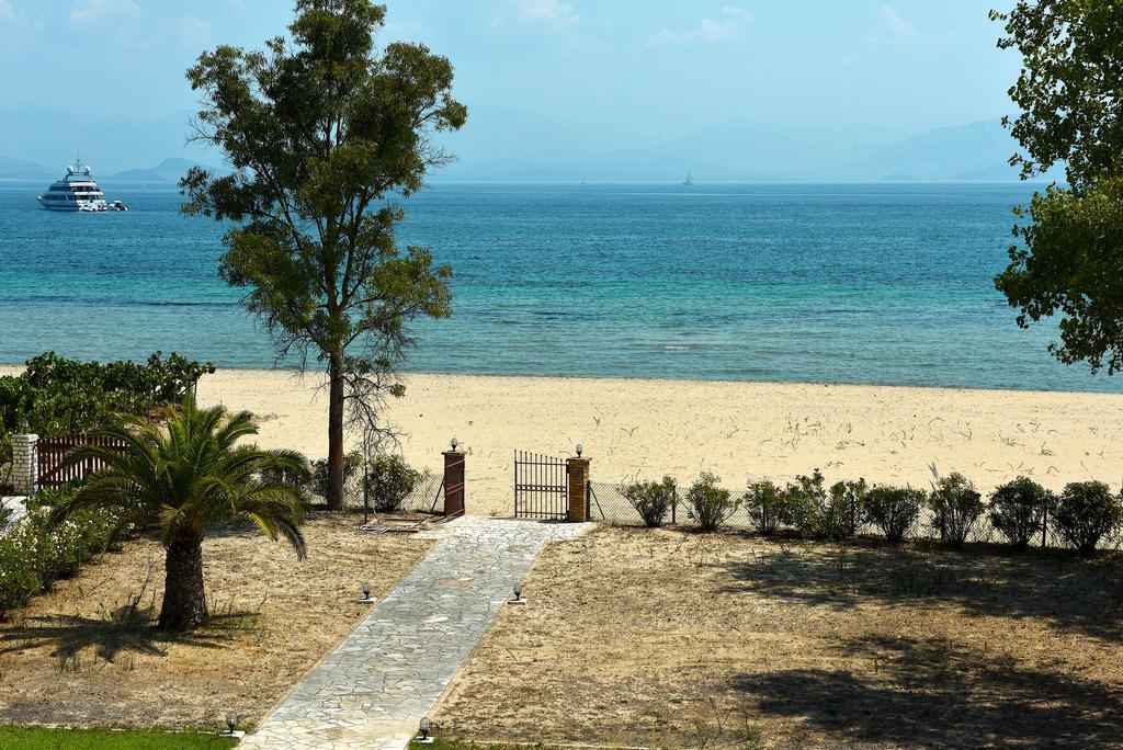 Antonia Beachfront Villa Lefkímmi Eksteriør billede
